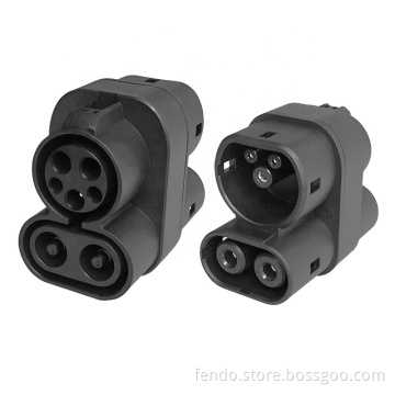 Factory 150A Adapter CCS1 to CCS2 Ev Charger Adapter